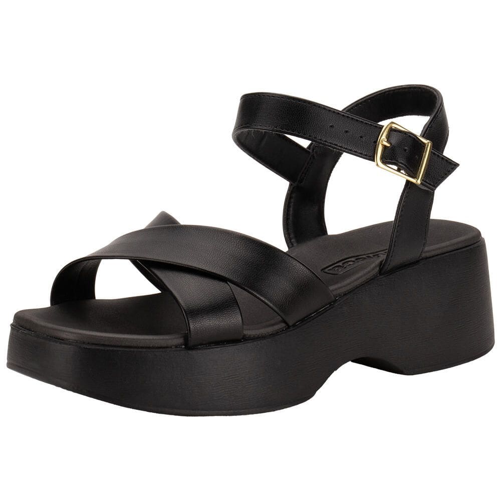 Sandália Feminina Salto Grosso Moleca 5503112