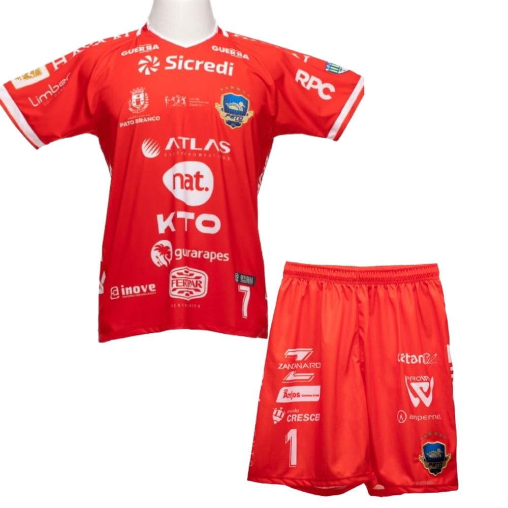 Conjunto Masculino Pato Futsal Inove Oficial de Jogo