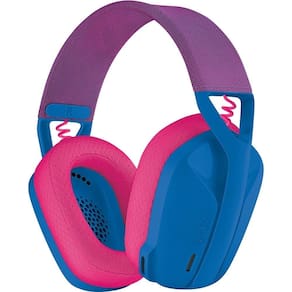 Headset Gamer Logitech G435 Sem Fio Bluetooth USB Azul - 981-001061