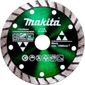 Disco Diamantado Max Turbo Corte 110 X 20 Mm Makita