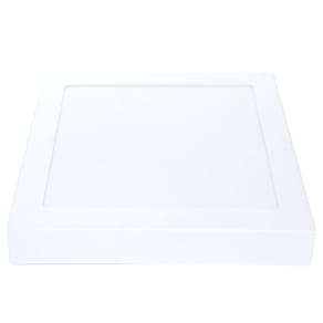 Painel Pop Sobrepor Quadrado Avant - 22x22 - 18w 3000k Luz Amarela