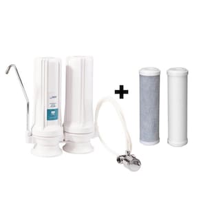 Purificador De água Bbi Double 230 Filtro Agua Multi 1500 + Reposição Refil Extra Cor Branco