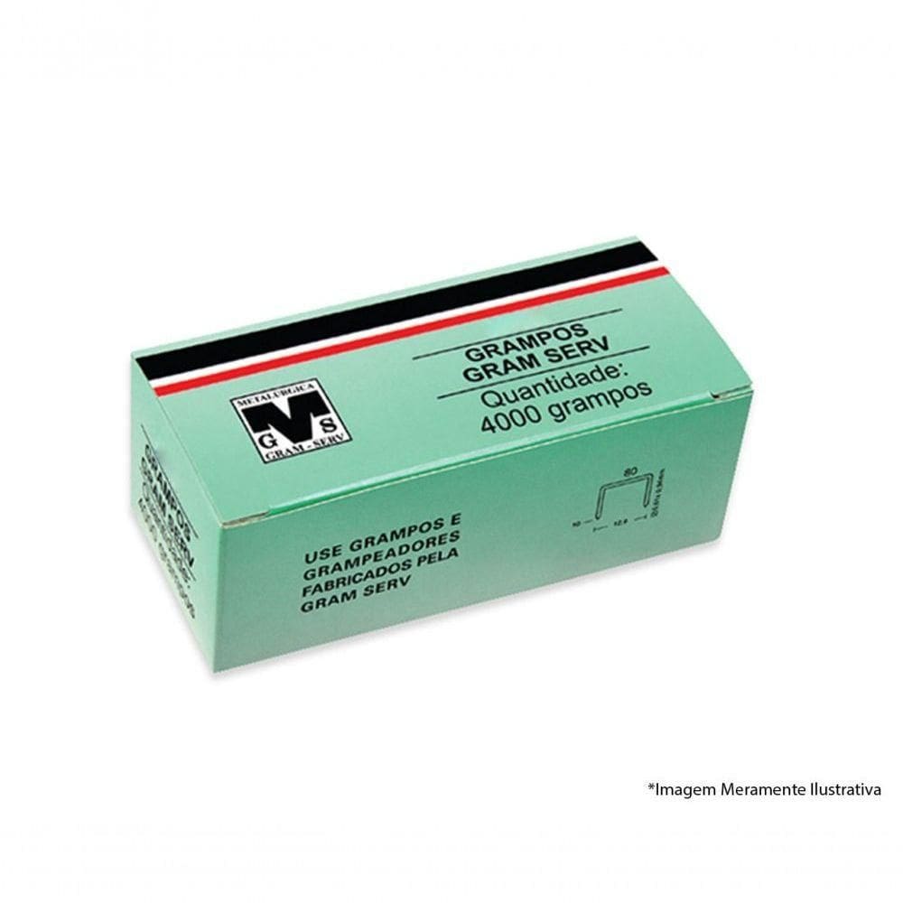 Grampo Rocama Gramp Pinador Zincado 80-08 Cx 5000pcs