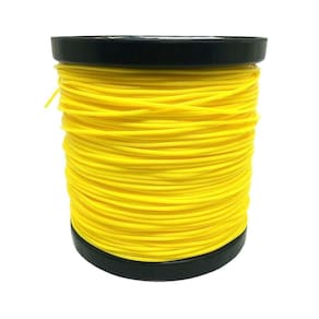 Fio Nylon Para Roçadeira Redondo 3,0mm Bobina 2kg Cor Amarelo
