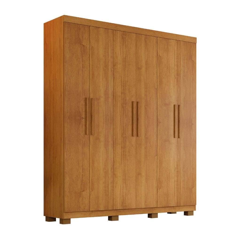 Guarda Roupa Sevilha 6 Portas 2 Gavetas Com Nicho - Benetil