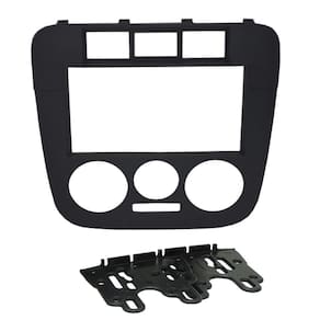 Moldura Fiamon 2 Din Vw Gol G4-saveiro Preta