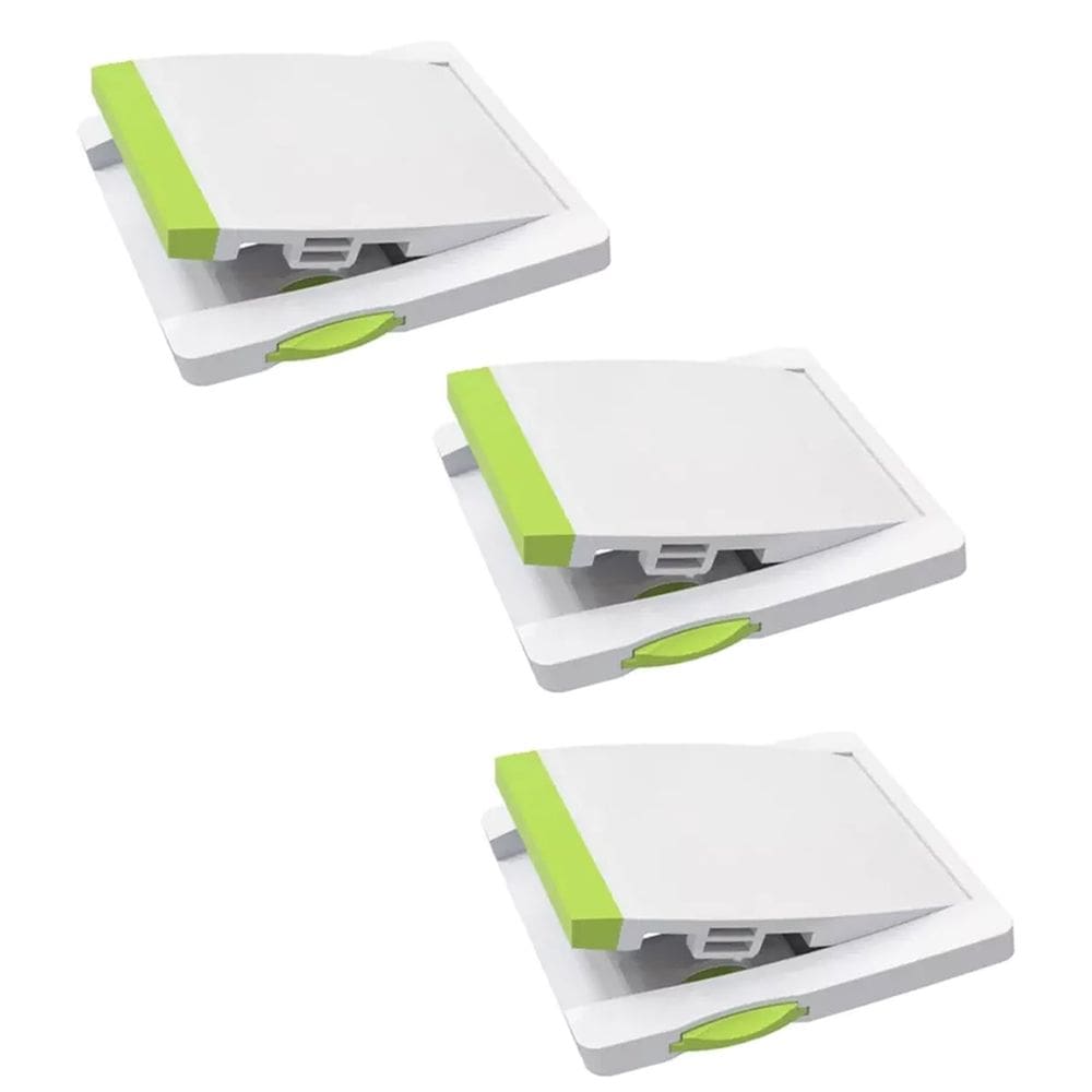 Trava de Segurança Porta Janela Deslizante Kit 3 unidades Criança Pet Fechadura Guarda Roupa Armario Proteçao Multiuso Resistente