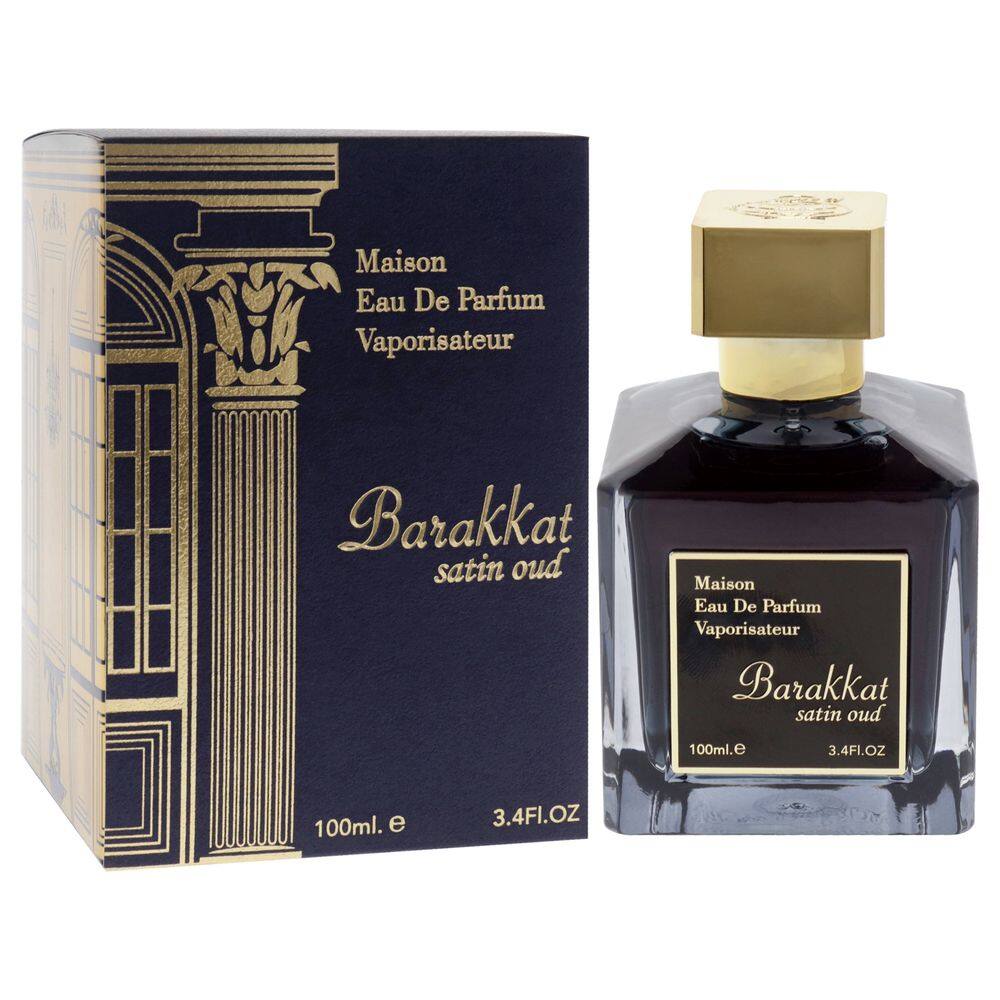 Perfume Fragrância World Maison Barakkat Satin Oud 100mL EDP