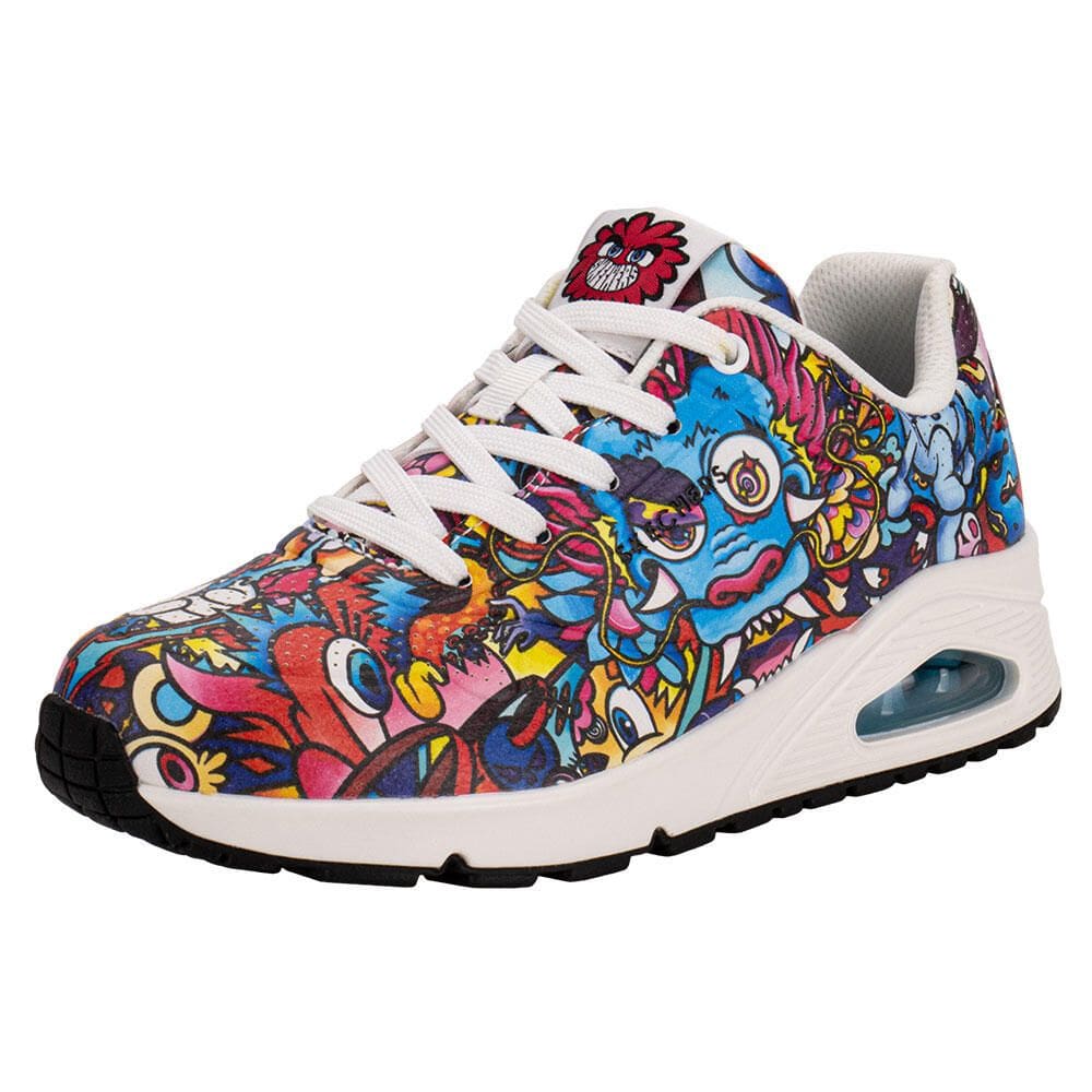 Tênis Feminino Uno Color Doodle Skechers 177973