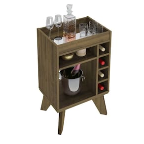 Aparador Adega Bar 4 Nichos 72X45 cm DRI 4102 Pinho ARLY