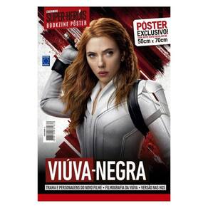 Superpôster Mundo Dos Super-Heróis - Viúva Negra - Arte B