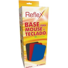 Mouse Pad Para Teclado/Mouse Preto 75X27Cm 1285 - Reflex