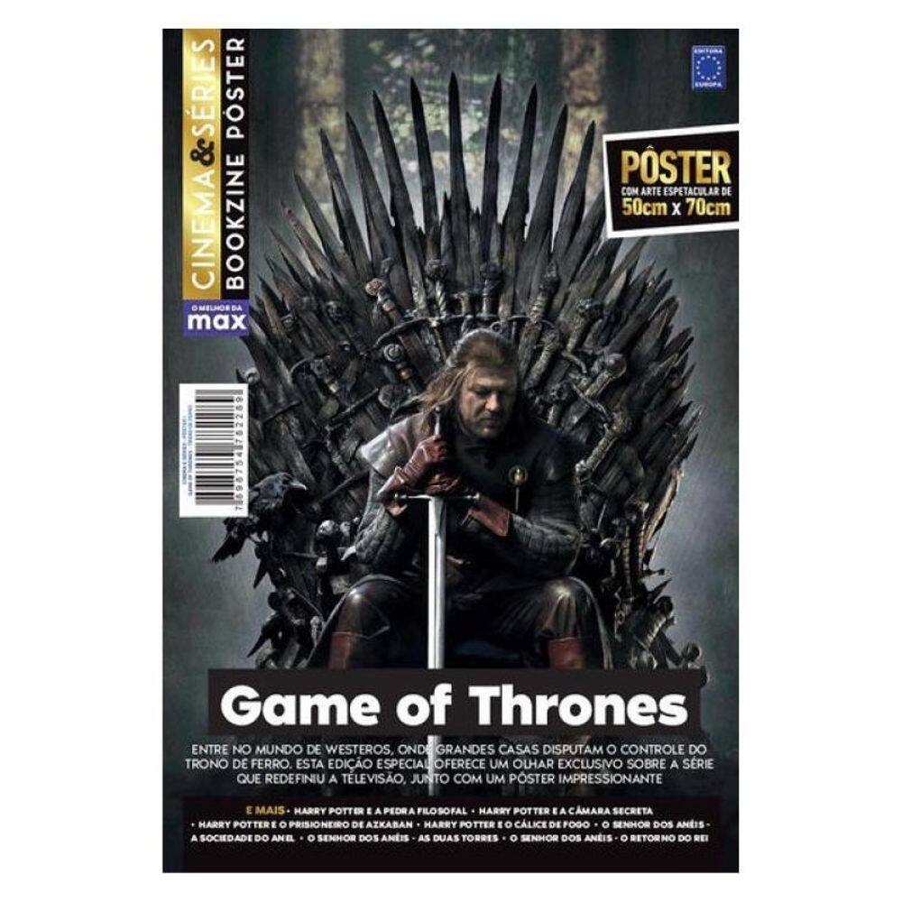 Game Of Thrones - Trono De Ferro - Superpôster Cinema E Séries