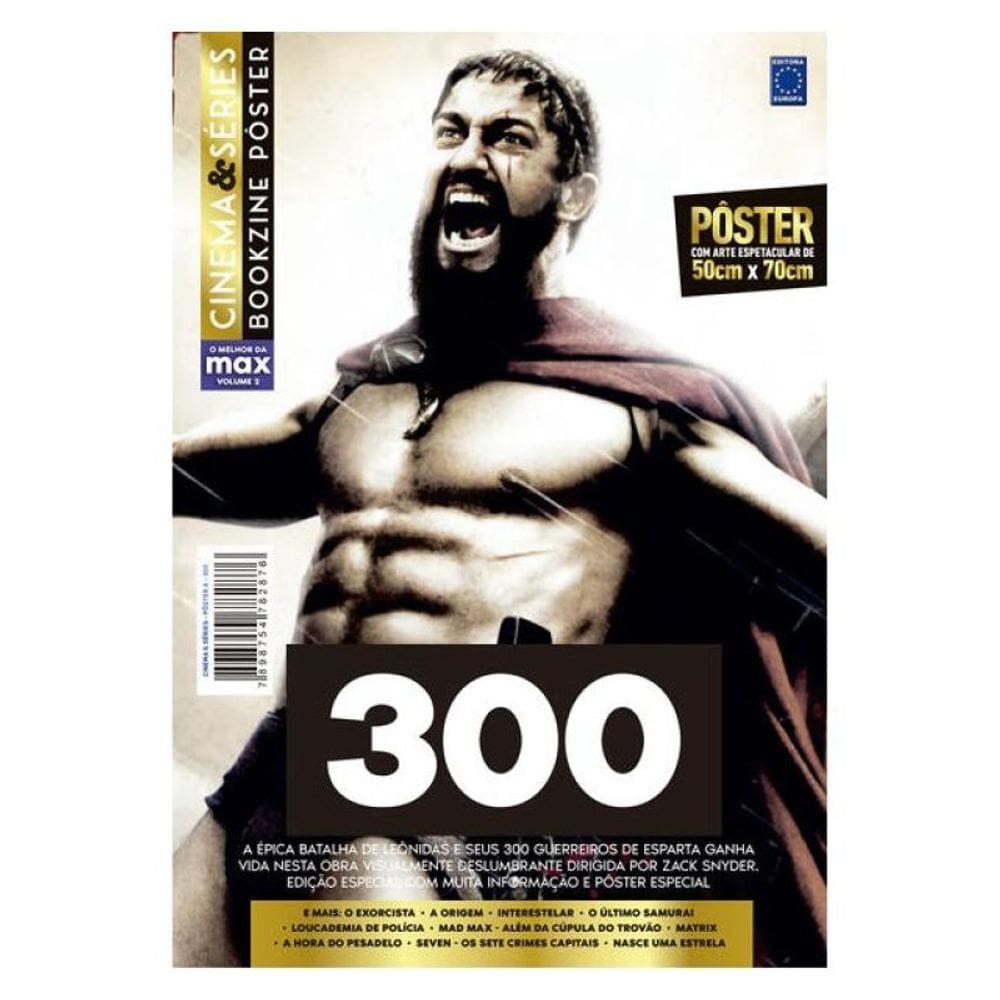 300 - Superpôster Cinema E Séries