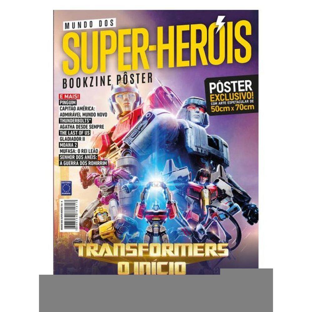 Superpôster Mundo Dos Super-Heróis - Transformers: O Início