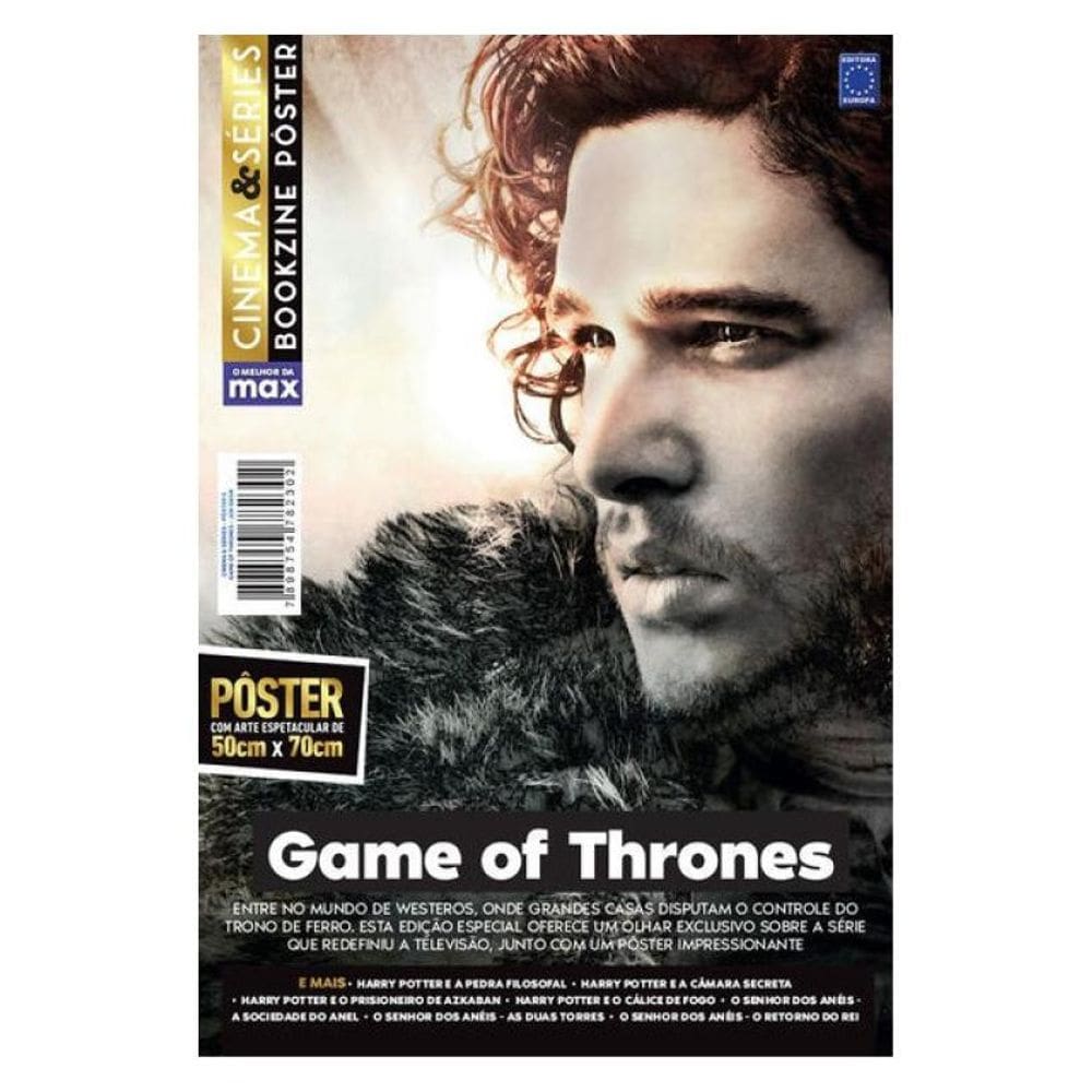 Game Of Thrones -John Snow - Superpôster Cinema E Séries