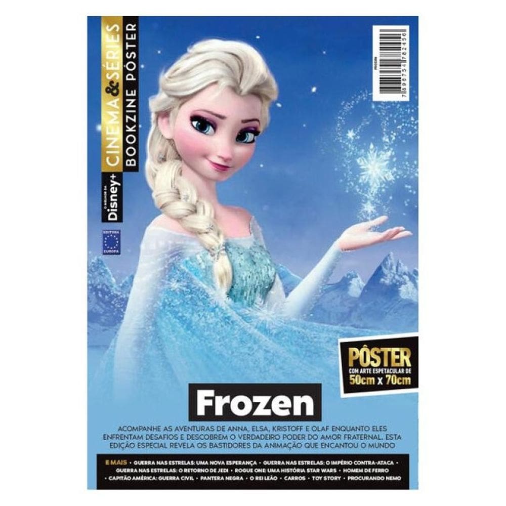 Frozen - Arte B - Superpôster Cinema E Séries
