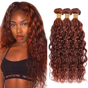Pacotes de cabelo ZevPiul Water Wave Color #33 50-60cm 300g