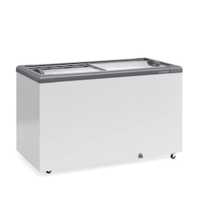Freezer Horizontal Ghd 400H Branco 400L 2 Tampa Vidro Sem Cesto 220V - Gelopar