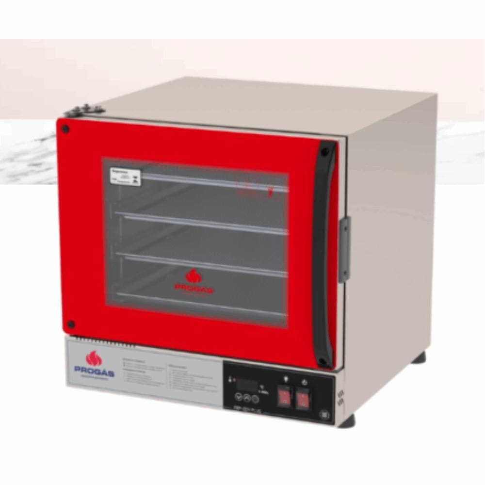 Forno Turbo Eletrico 4 Bandejas Vermelho 110V Prp-004 Progas
