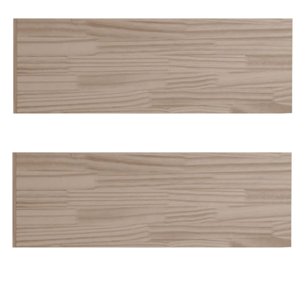 Prateleira MDP 90X20X1,5 cm Brasforma Aveiro - 2 Unidades