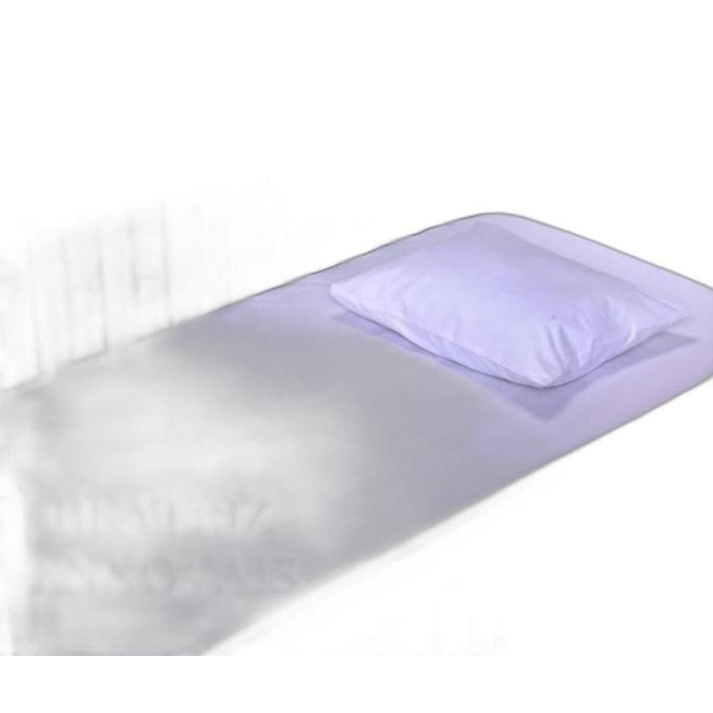 Jogo De Berço Branco 3 Peças 180 Fios Lençol Elástico