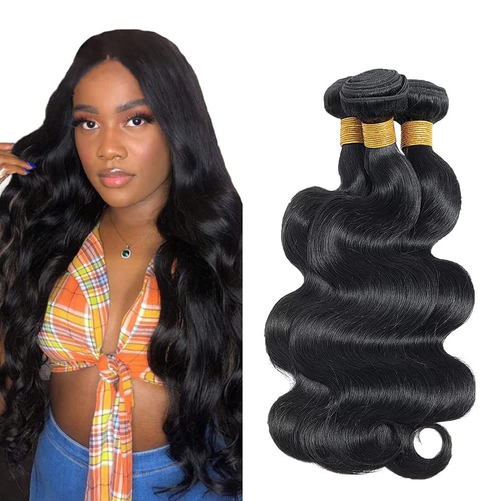 Pacotes de cabelo WuvusNM Body Wave Brazilian Virgin 3 pacotes