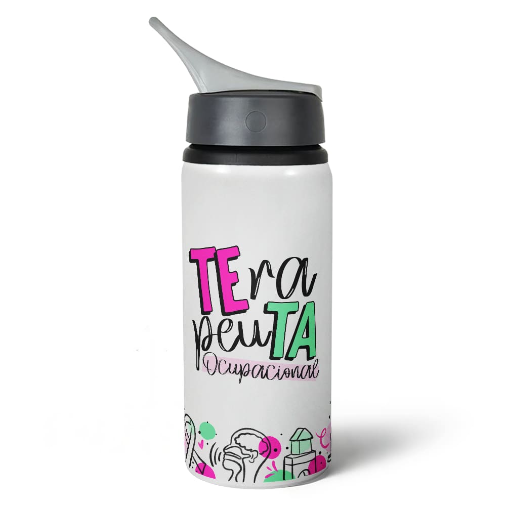 Garrafa Squeeze NK Profissões - Terapeuta Ocupacional - M2