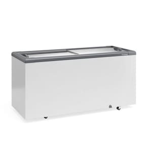 Freezer Horizontal Ghd 500H Branco 500L 2 Tampa Vidro Sem Cesto 127V - Gelopar