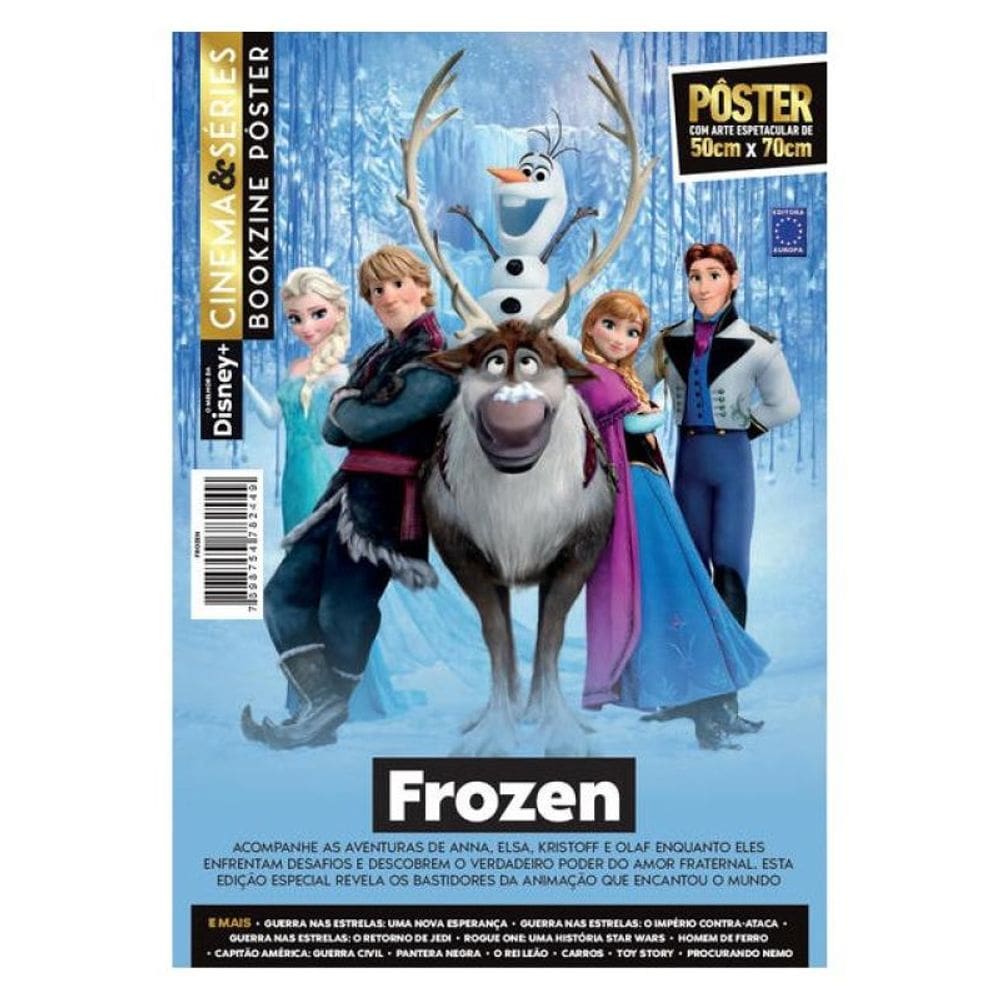 Frozen - Arte A - Superpôster Cinema E Séries