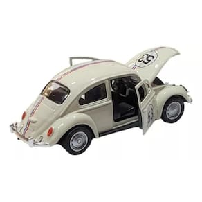 Super Carrinho Ferro Fusca Clássico 1/32 Miniatura Coleção