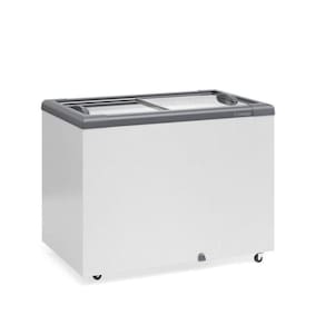 Freezer Horizontal Ghd 300H Branco 300L 2 Tampa Vidro Sem Cesto 220V - Gelopar