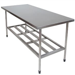 Mesa Lisa com Prateleira Gradeada 1.50M S332