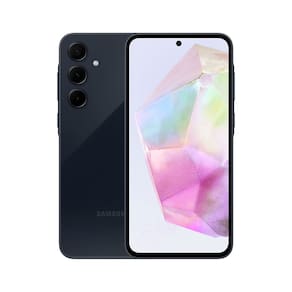 Smartphone Samsung Galaxy A35 5G 128GB 6GB RAM Tela 6,6" Câmera Tripla 50MP Frontal 13MP Azul Escuro