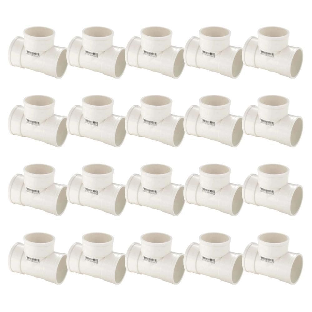 Kit Com 20 Unidades Te 40 X 40Mm Esgoto Tigre