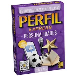 Jogo Perfil Express Personalidades - Grow