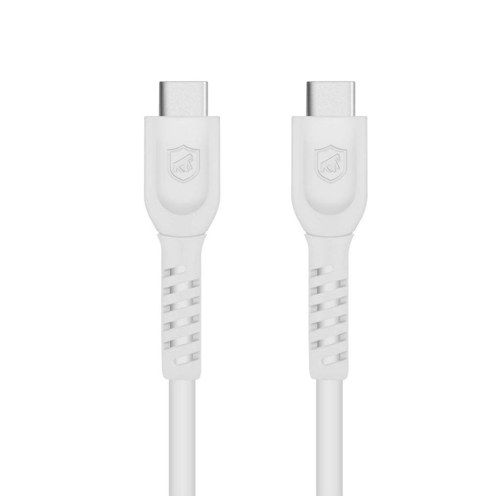 Cabo Dual Shock Type Com Type C Branco - 1,2M - Gshield