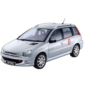 Pestana Externa Traseira Esquerda Peugeot 206 Sw 4Pts