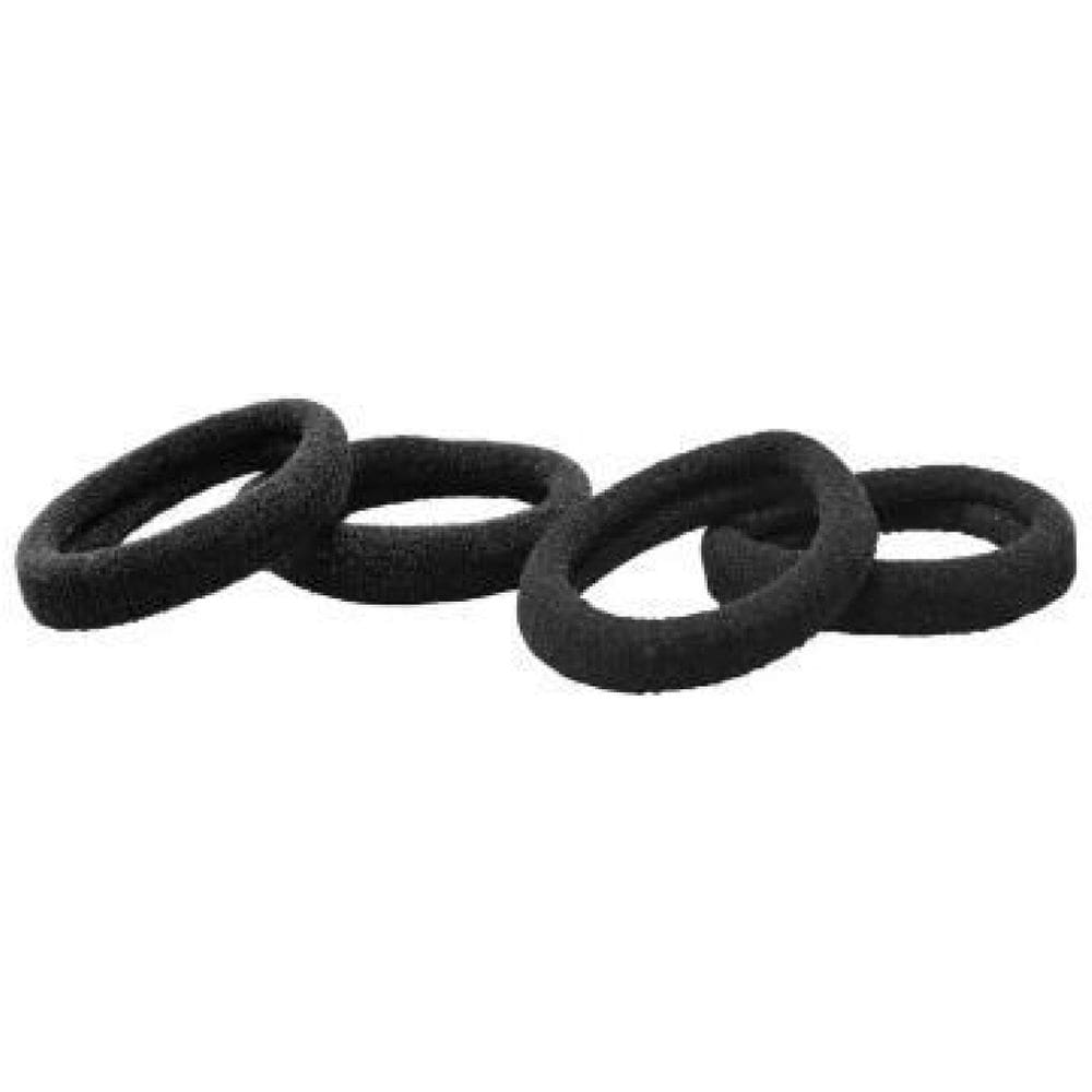 Kit 240 Elásticos De Cabelo Rabicó Xuxinha Mini Preta