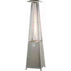Aquecedor Externo Quartzo Piramide Aço Inox 2,20 M - Luxo