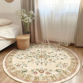 Tapete Area RELEANY Vintage Floral Distress Print 120x80cm