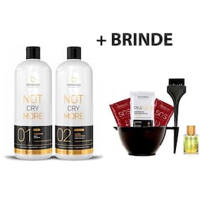 Kit Escova Progressiva Not Cry More Borabella 2L