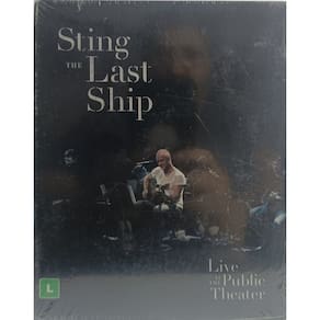 DVD Sting – The Last Ship - Live At The Public Theater(Slipc