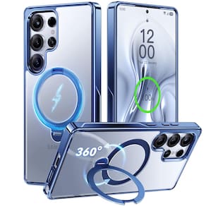 Capa de telefone CASEKOO Titanium Blue MagicStand Pro Samsung S25 Ultra
