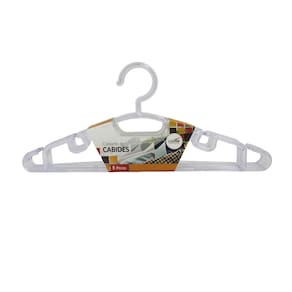 Cabides Casita Kit 50 Unidades Acrilico Transparente Grosso