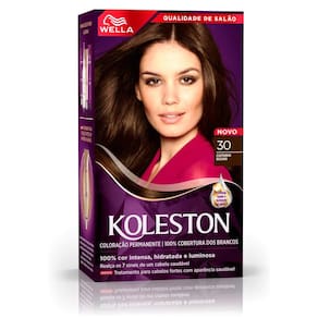 Tinta de Cabelo Koleston Castanho Escuro 30