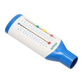 Medidor de Pico de Fluxo Expiratório Monitoramento Ar Adulto Infantil G-Tech