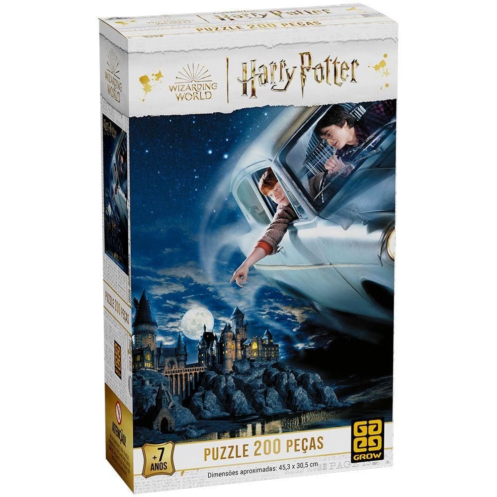 Puzzle 200 Peças Harry Potter - Grow