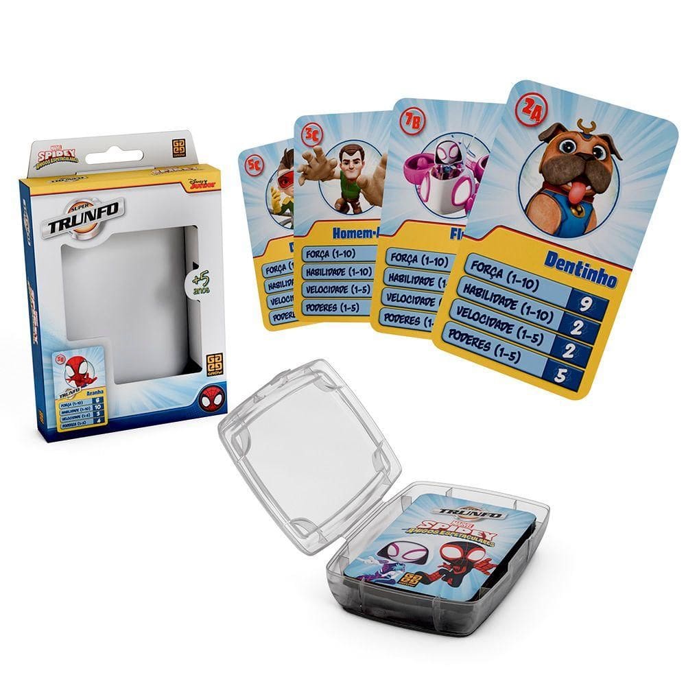 Super Trunfo Spidey - Grow