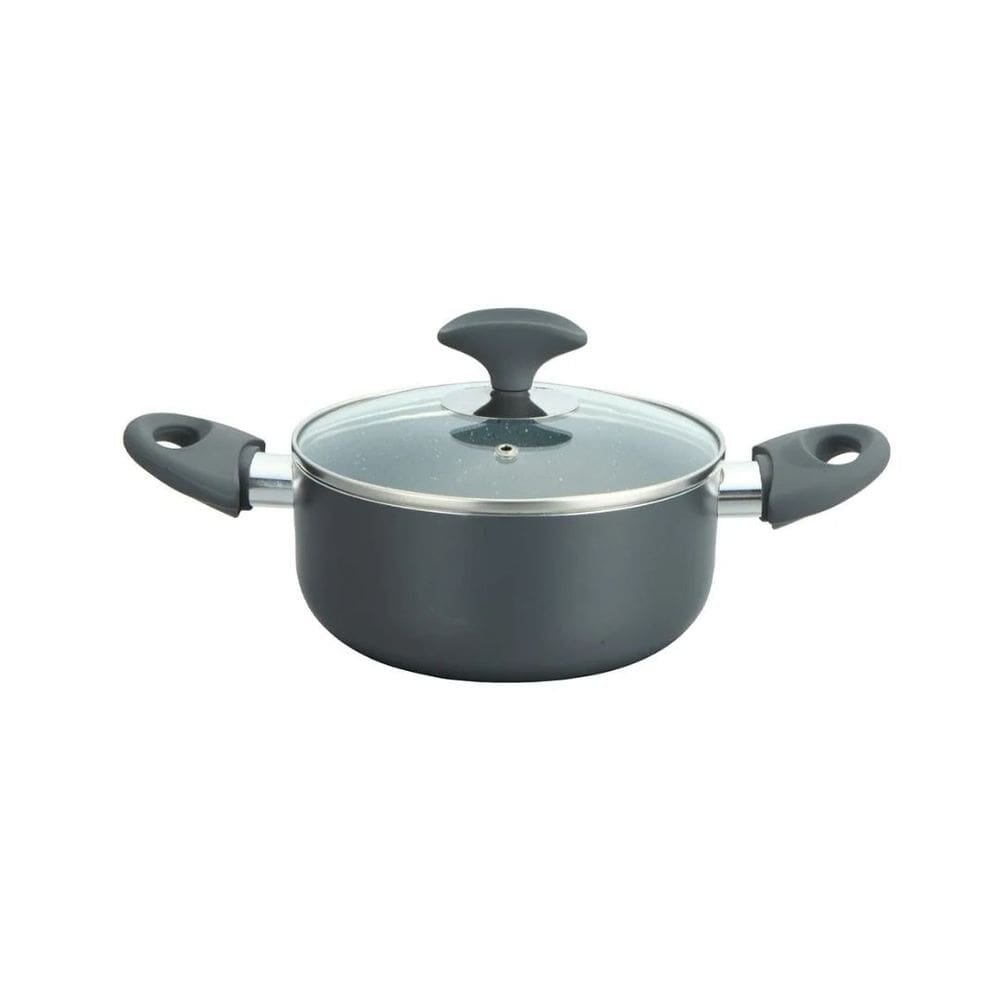 Panela Caçarola Revestimento Cerâmica Premium Cabo Antitérmico 16cm - Cazza
